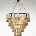 Acrylic chandelier - Gilda Stone for dining room view 1