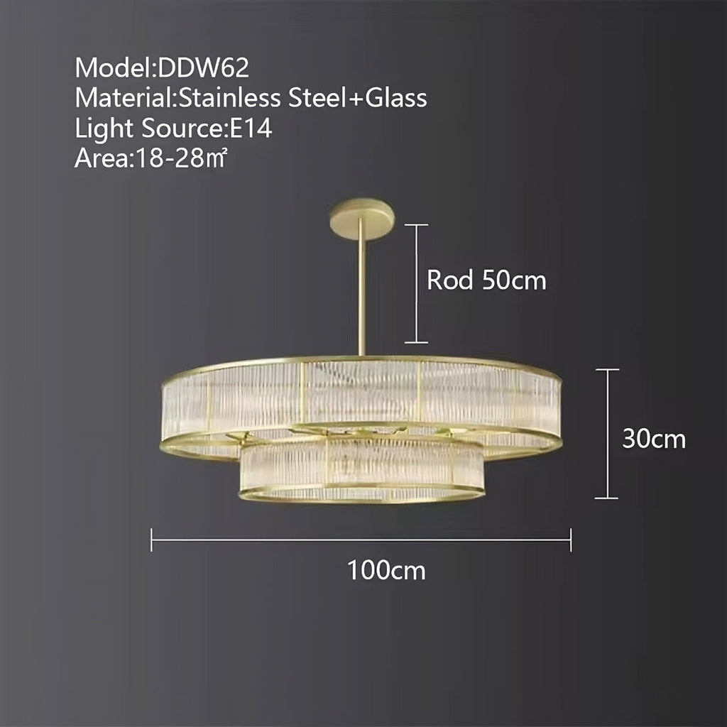 Crystal chandelier - Seren Bay for dining room view 8