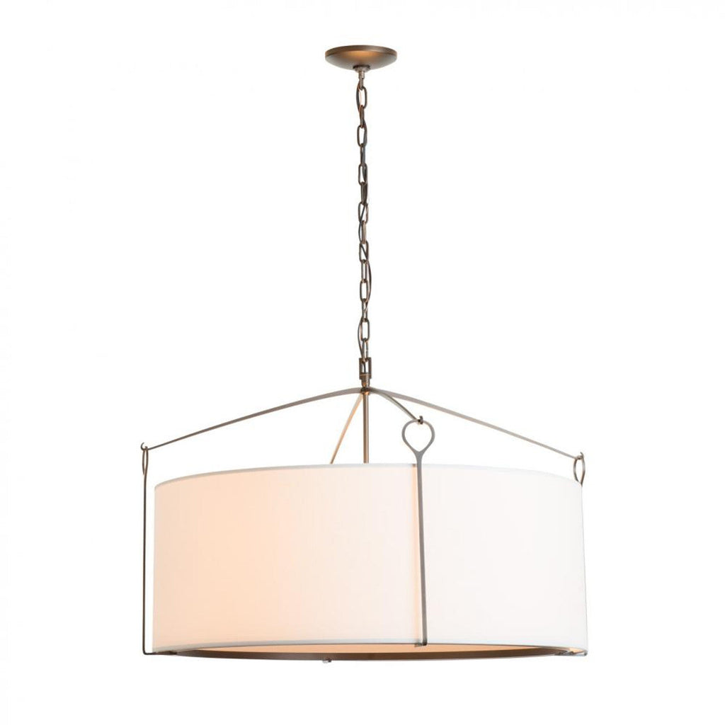 Graffiti Pendant, 5-Light, Standard Height, Natural Iron, Clear Glass, 23.8"W (137820-SKT-STND-20-ZM0549 4RV7W3)