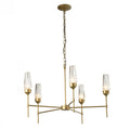 Stella Chandelier, 6-Light, Vintage Platinum, 32.9"W (105057-SKT-82-CR 5D0QNZ)