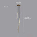 Grande Brass Entryway Pendant Light Fixture