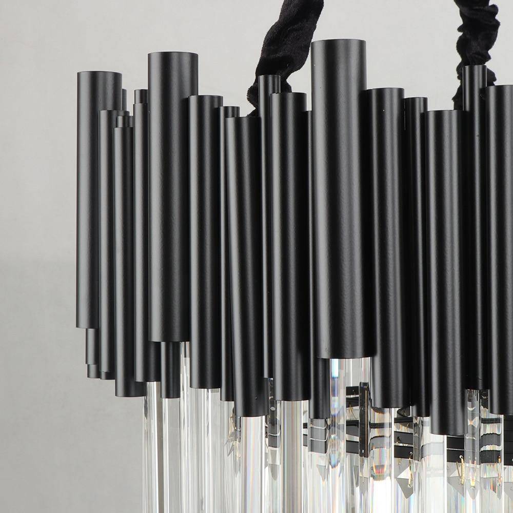 Clear Crystal chandelier - Talia Bay for dining room view 9