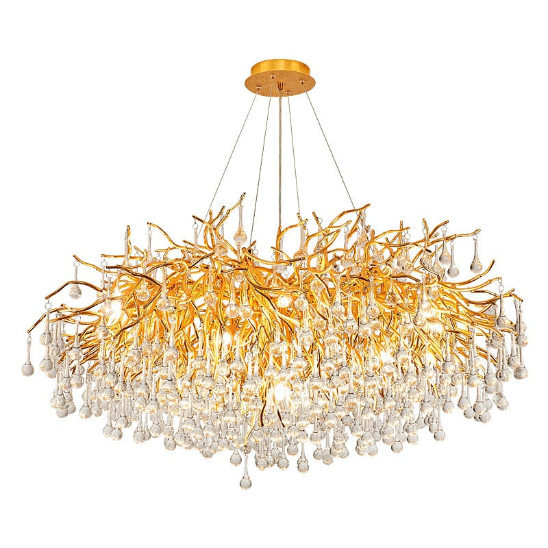 Crystal chandelier - Thalia Court for dining room view 6