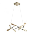 Bento Pendant, 1-Light, Standard Height, LED, Black, 32.8"W (138650-LED-STND-10-SH1974 39FGRW)
