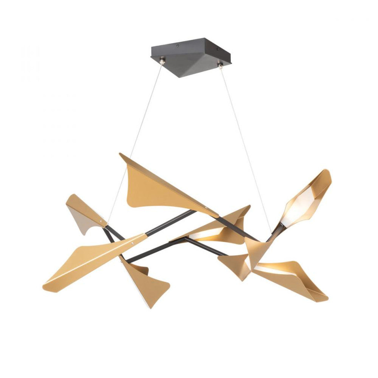 Quill Pendant, 1-Lights, LED, Sterling, 33.9"W (135003-LED-STND-85 5D3TAP)