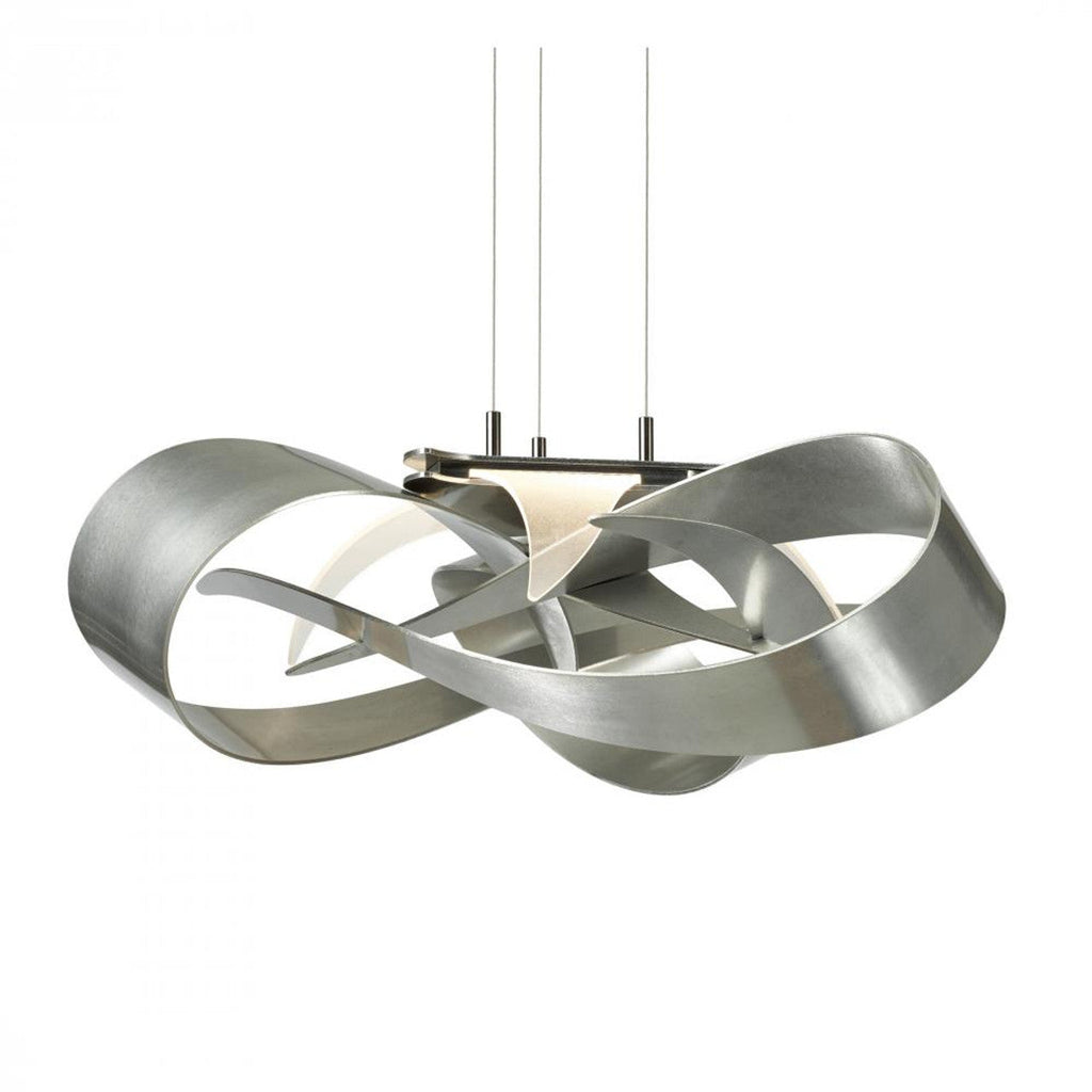 Bento Pendant, 1-Light, Standard Height, LED, Bronze, 32.8"W (138650-LED-STND-05-SH1974 39FGRP)