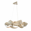 Aerial Pendant, 5-Light, Short Height, Sterling, Frosted Glass, 47.5"W (137865-SKT-SHRT-85-FD0626 5D6U24)