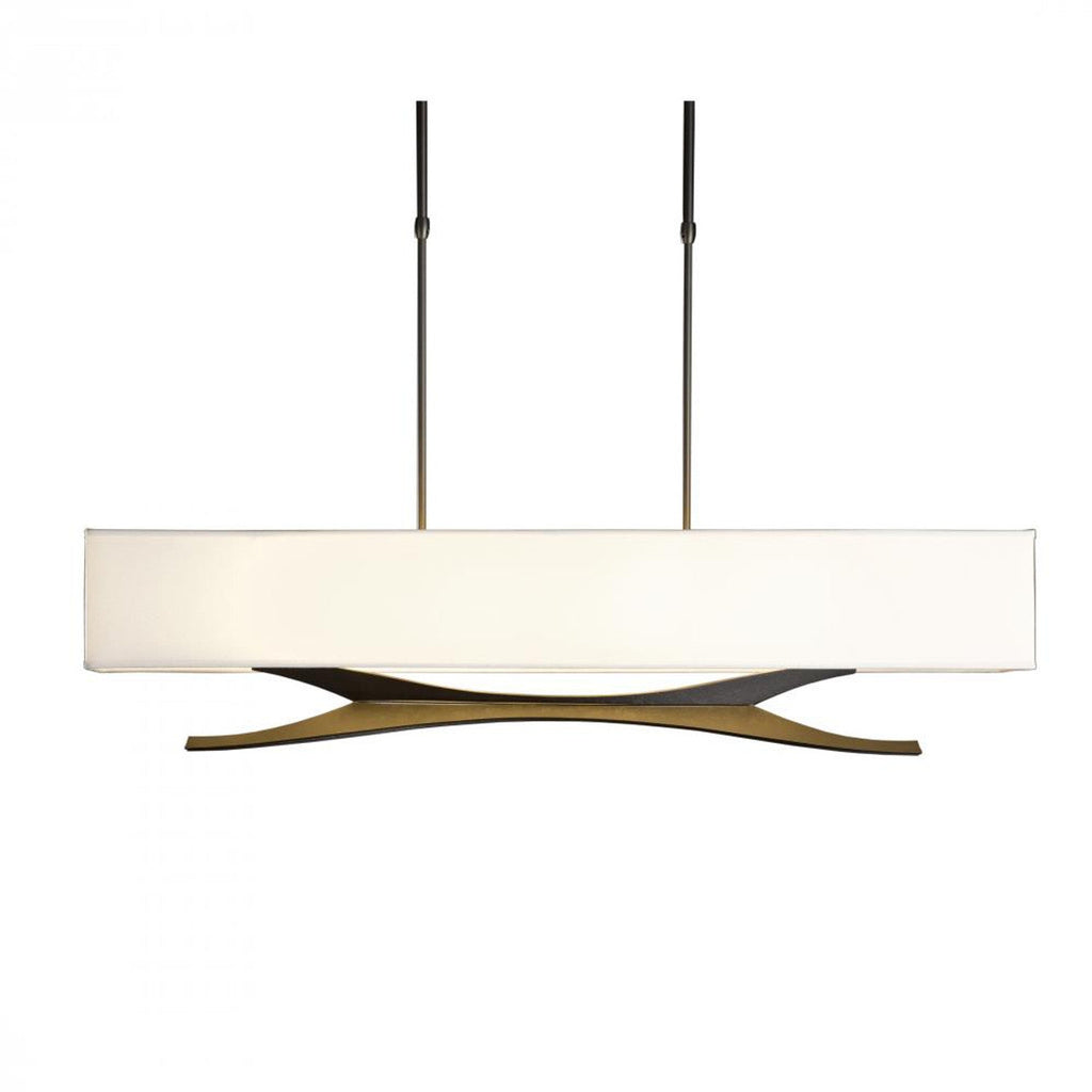 Quill Pendant, 1-Lights, LED, Soft Gold, 45.3"W (135005-LED-STND-84 3WPWAN)