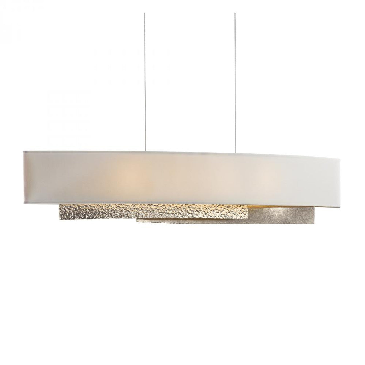 Bento Pendant, 1-Light, Standard Height, LED, Bronze, 32.8"W (138650-LED-STND-05-SH1974 39FGRP)