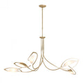 Sprig Pendant, 4-Light, Vintage Platinum, Water Glass, 20.5"W (136420-SKT-82-LL0639 4RY8KJ)