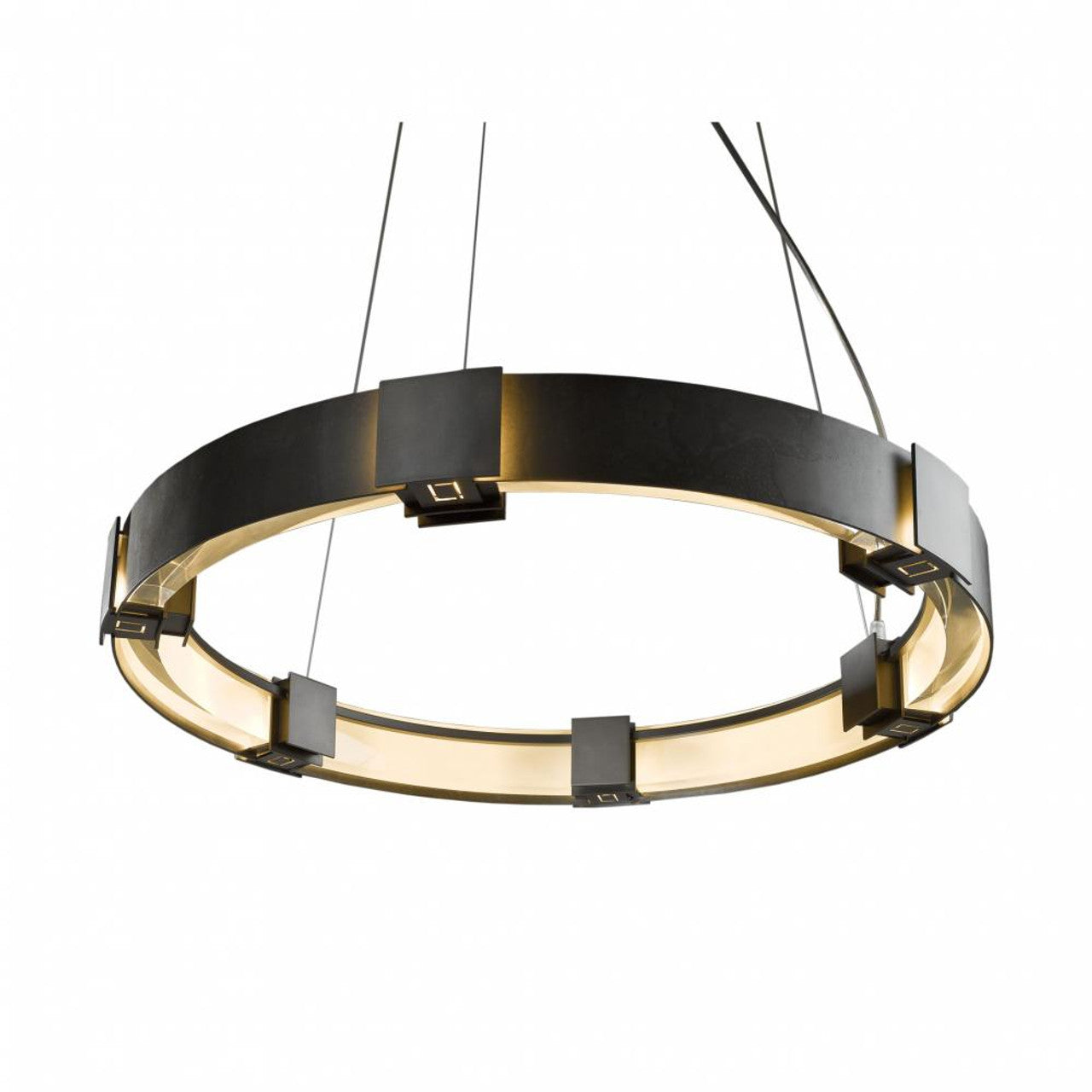 Aerial Pendant, 5-Light, Short Height, Sterling, Frosted Glass, 47.5"W (137865-SKT-SHRT-85-FD0626 5D6U24)