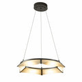Ondrian Pendant, 3-Light, Standard Height, Sterling, Opal Glass, 24"W (138552-SKT-STND-85-GG0032 5D6U25)