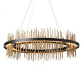 Cityscape Pendant, 1-Light, Short Height, LED, Soft Gold, 5.3"W (139726-LED-SHRT-84-82 461ZPE)