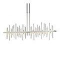 Cityscape Pendant, 1-light, Long Height, LED, Bronze, 5.3"W (139726-LED-LONG-05-85 5D9TTX)