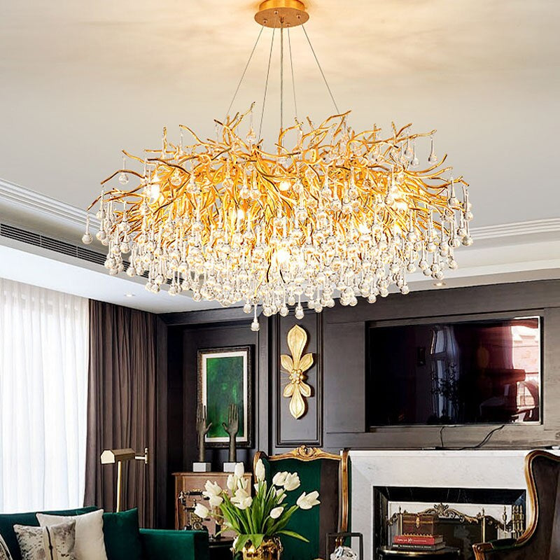 Crystal chandelier - Thalia Court for dining room view 3