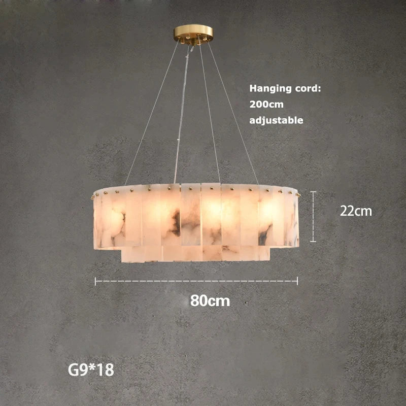 Brass Brass chandelier - Selene Bay for dining room view 8