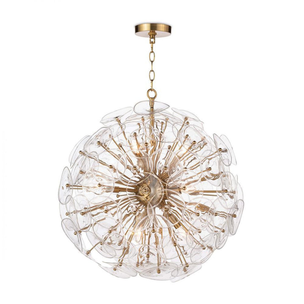 Nimbus Chandelier, 6-Light, Clear, 40"H (16-1202 504X5YM)