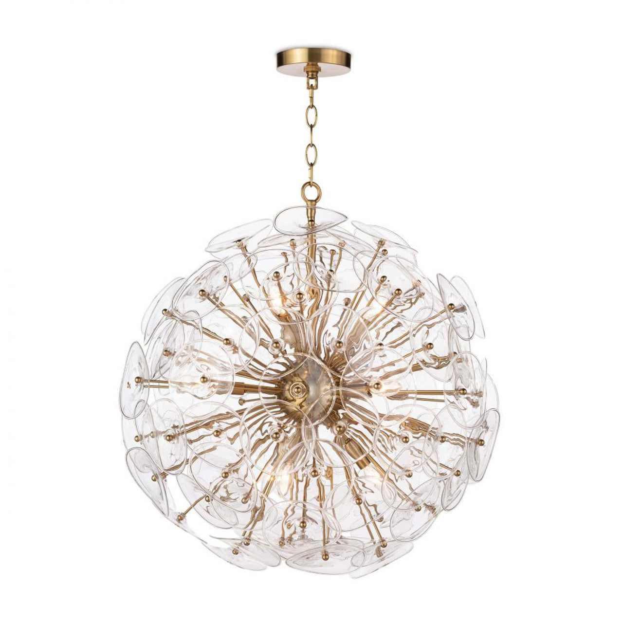 Nimbus Chandelier, 6-Light, Clear, 40"H (16-1202 504X5YM)