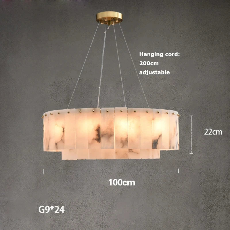 Brass Brass chandelier - Selene Bay for dining room view 9