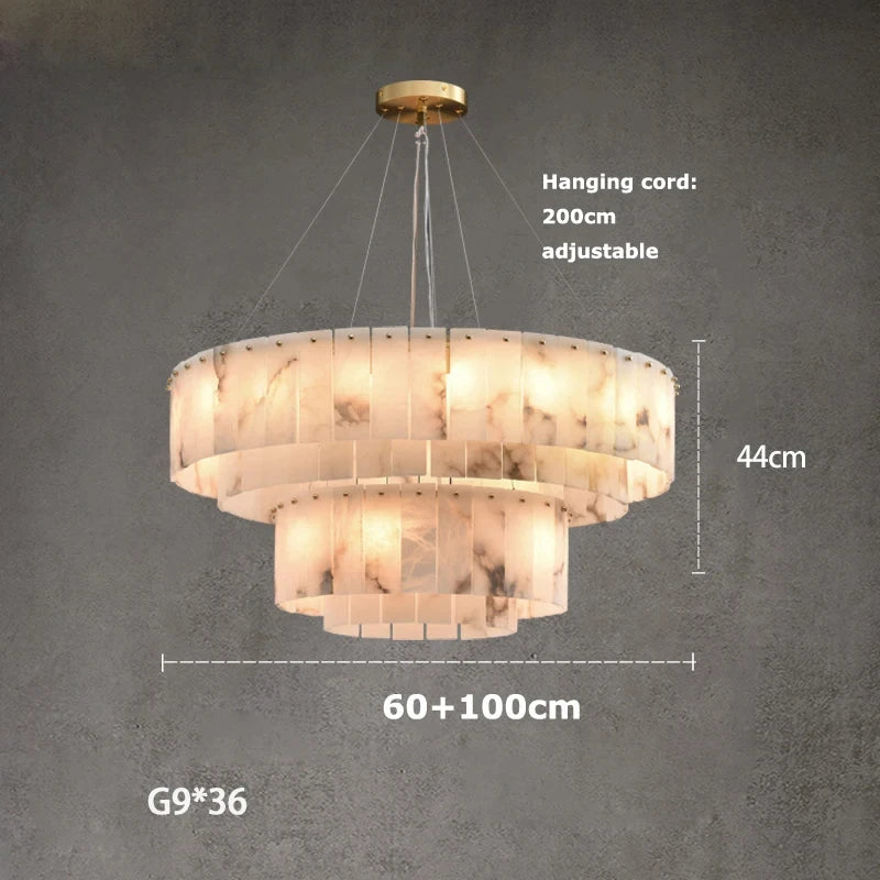 Brass Brass chandelier - Isla Bay for dining room view 7