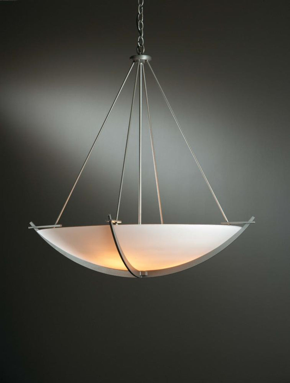 Black Glass chandelier - Alden Ray for dining room view 2