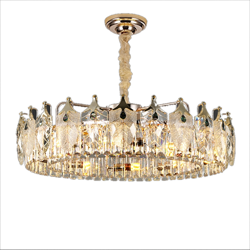 Clear Crystal chandelier - Kairo House for dining room view 6