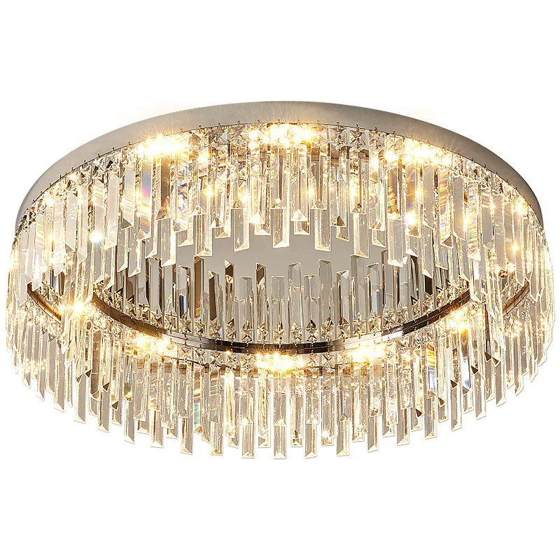 Clear Crystal chandelier - Xara Bay for dining room view 9