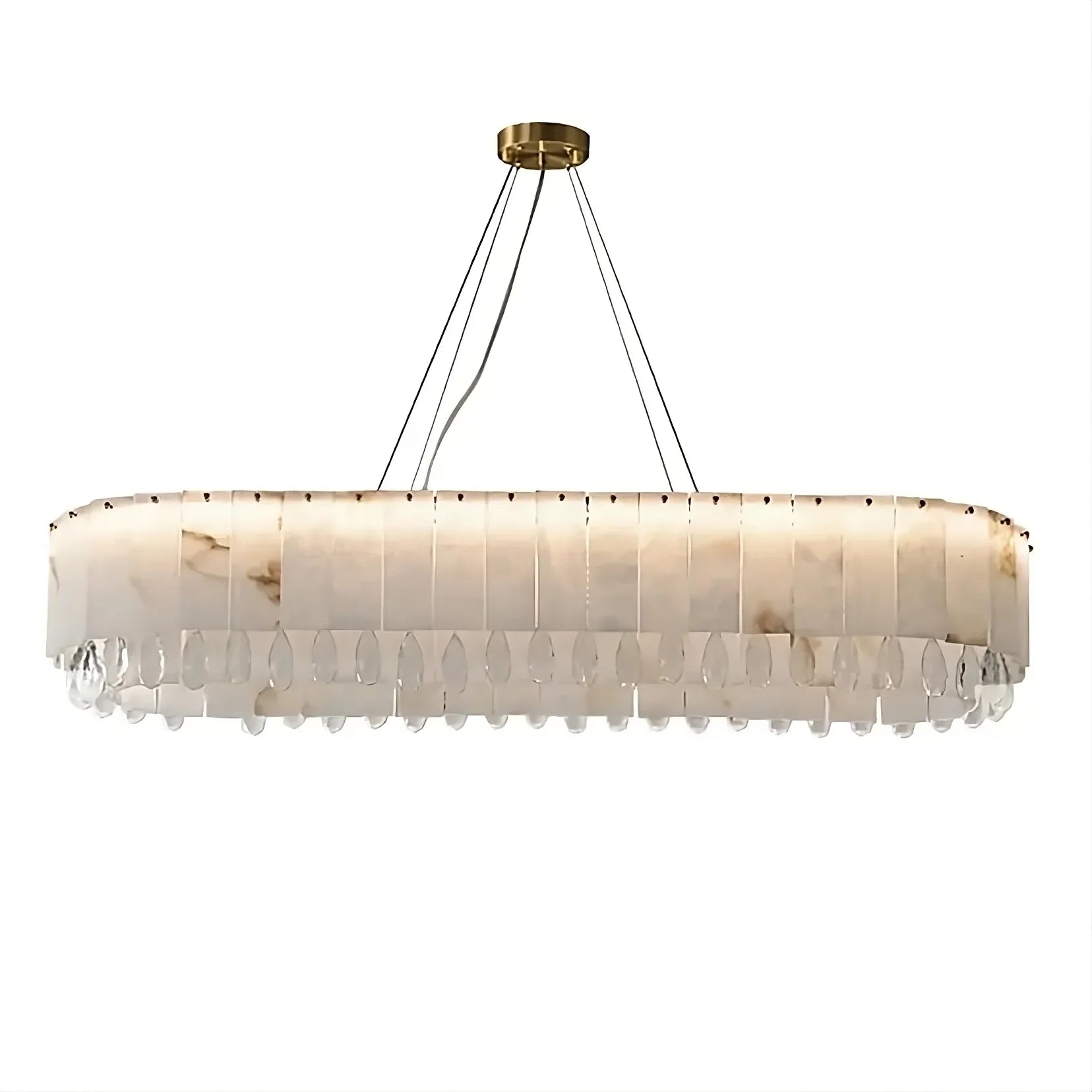 Clear Crystal chandelier - Rosa Lane for dining room view 8