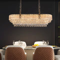 Clear Crystal chandelier - Arden Lane for dining room view 1