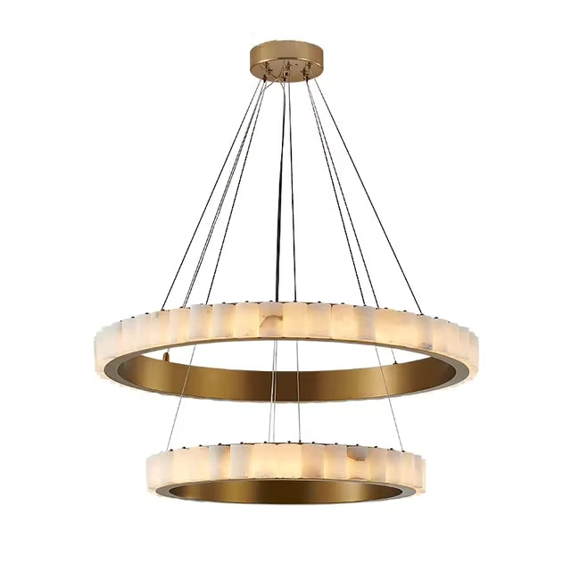 Natural Steel chandelier - Livia House for dining room view 7