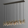 Steel chandelier - Ion Lane for dining room view 1