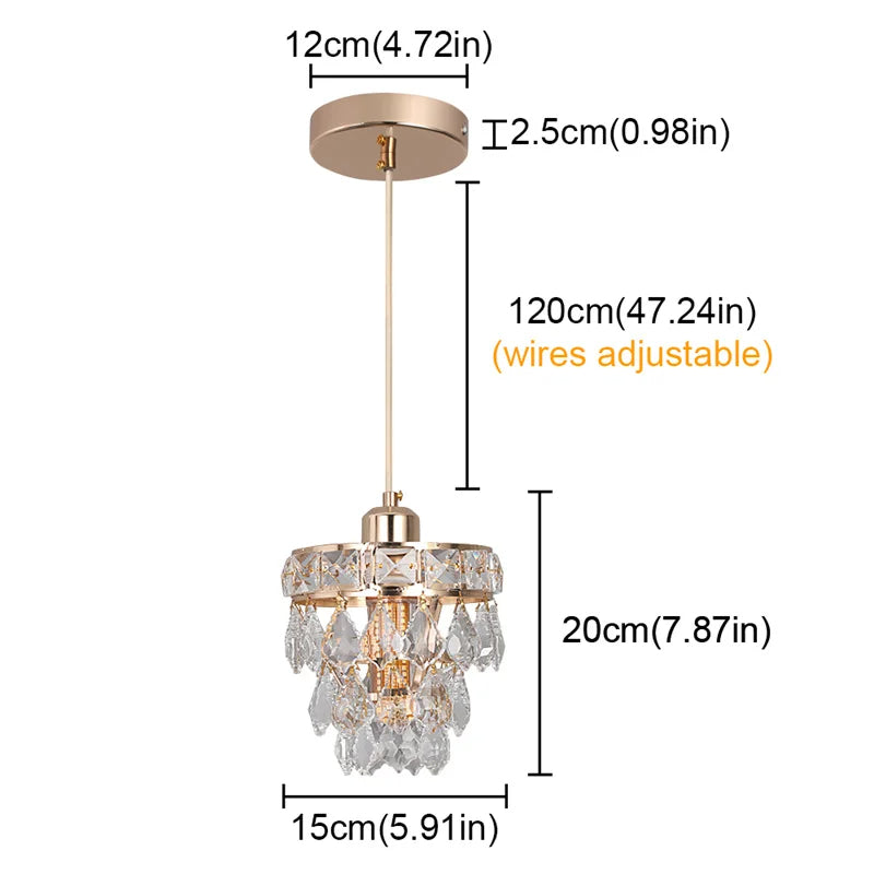 Clear Crystal Linear chandelier - Milan House for dining room view 5