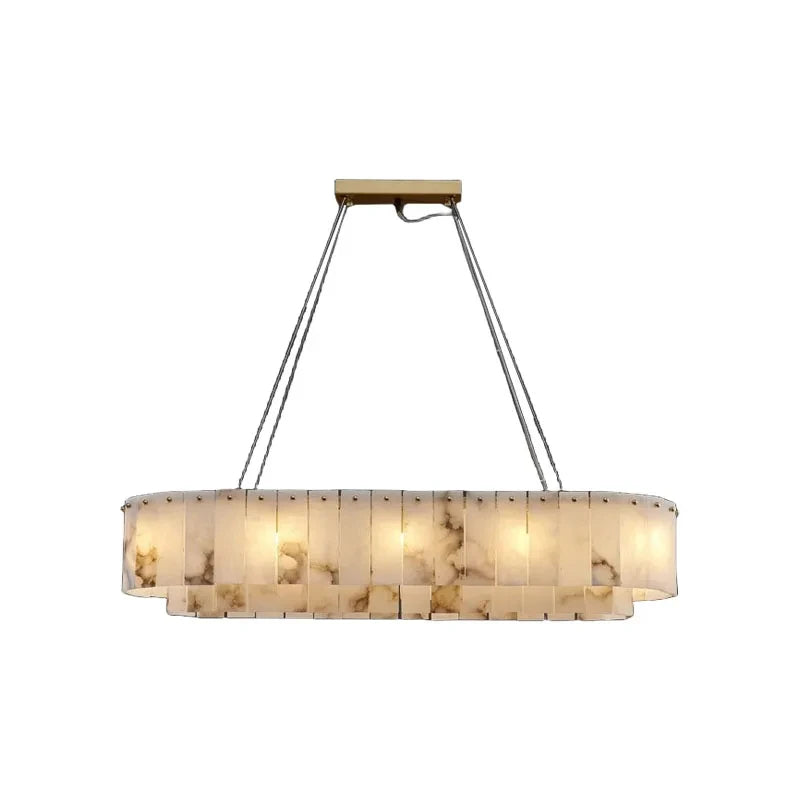 Copper Metal chandelier - Briar House for dining room view 7