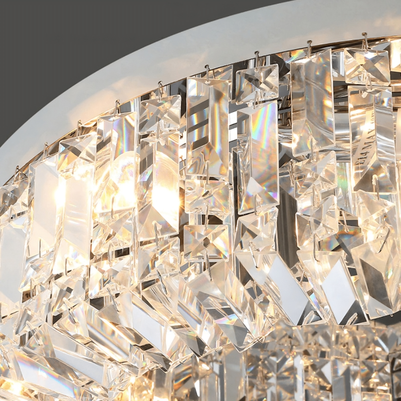 Clear Crystal chandelier - Maren Bay for dining room view 9