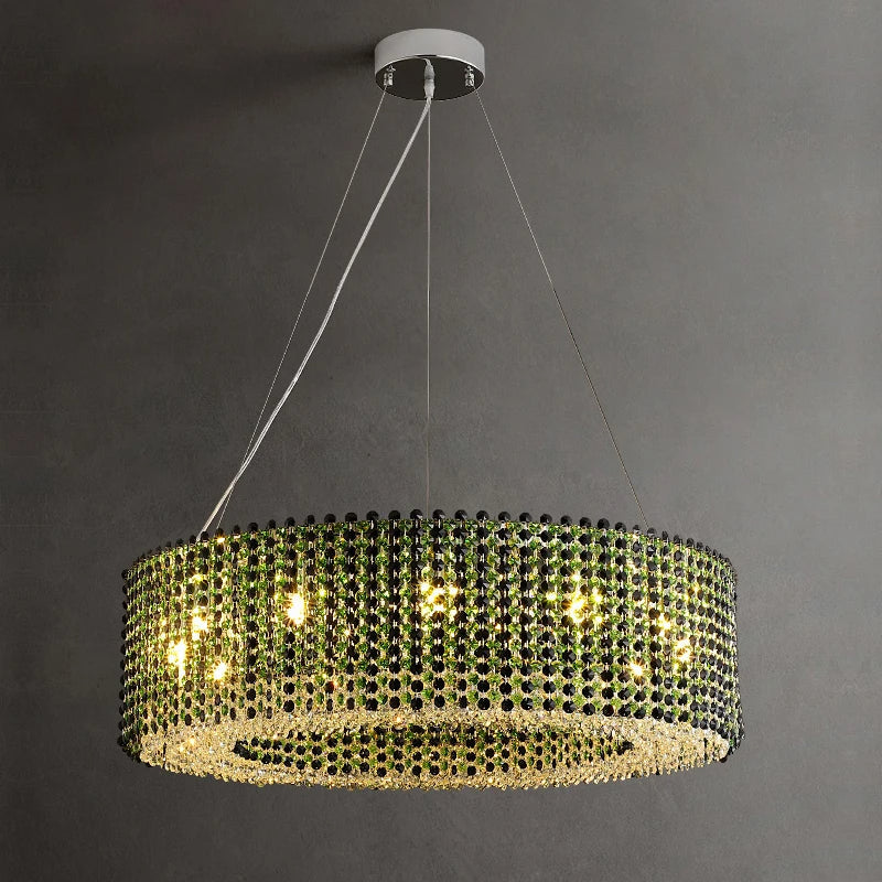 Black Crystal chandelier - Lazuli House for dining room view 4