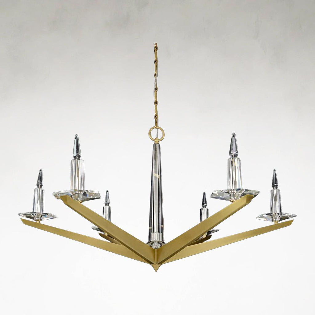 Crystal chandelier - Jessa Stone for dining room view 4