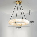Natural Marble Modern Chandelier