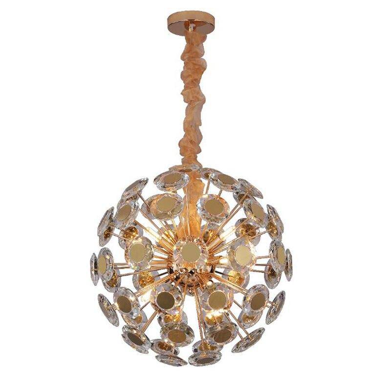 Clear Crystal chandelier - Indra Bay for dining room view 4