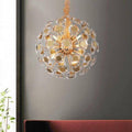 Clear Crystal chandelier - Indra Bay for dining room view 1