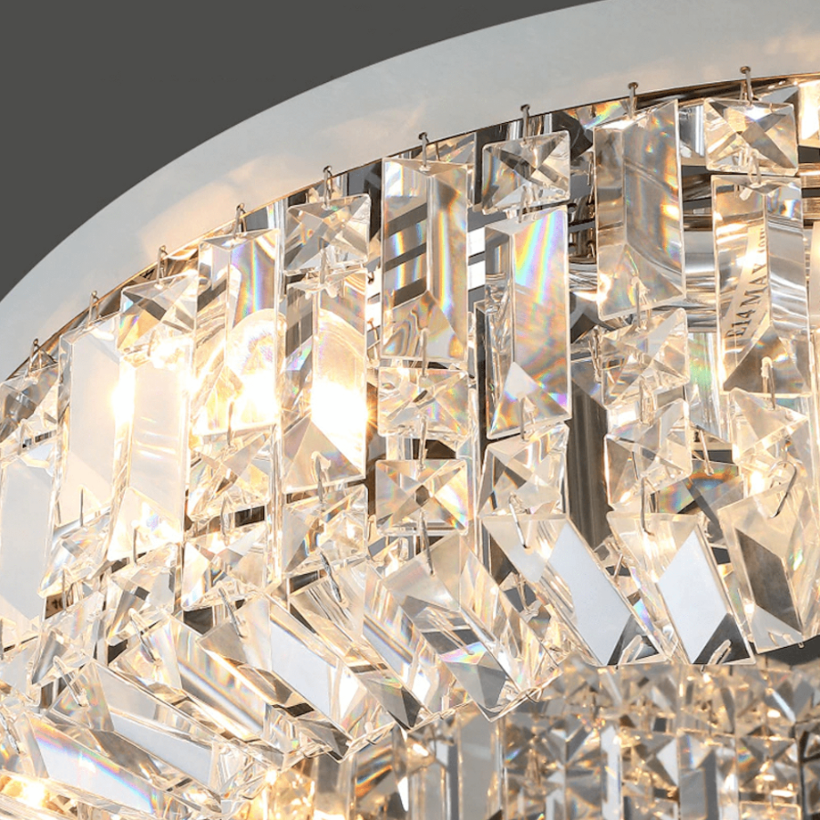 Clear Crystal chandelier - Petra House for dining room view 6