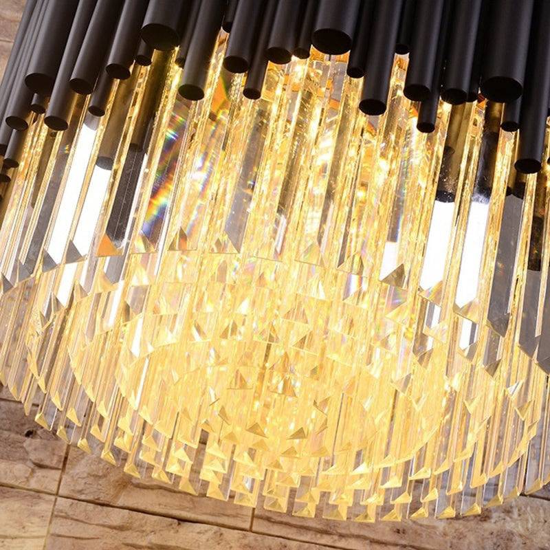 Clear Crystal chandelier - Maren House for dining room view 5