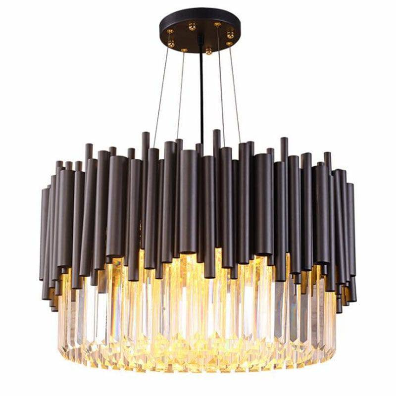 Clear Crystal chandelier - Maren House for dining room view 8