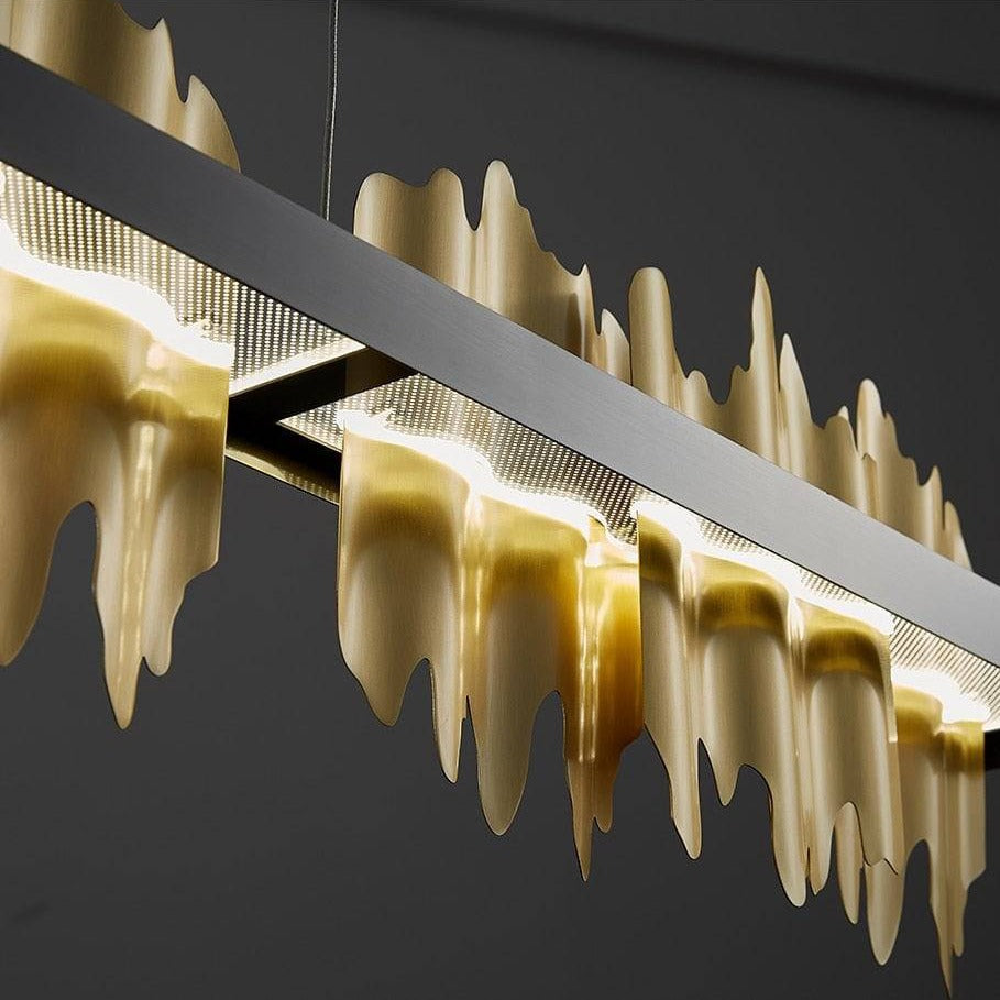 Brass Brass chandelier - Clara Lane for dining room view 6