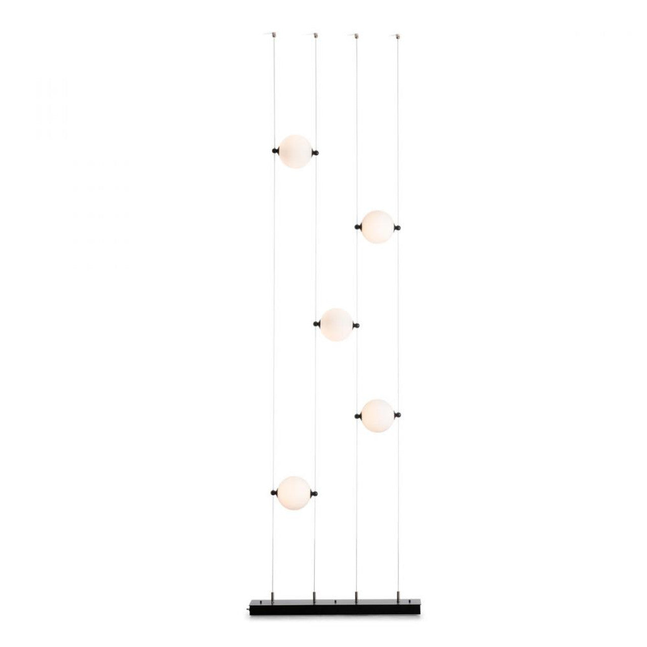 Cityscape Pendant, 1-Light, Standard Height, LED, Sterling, 38"W (139910-LED-STND-85-85 5DDRFQ)