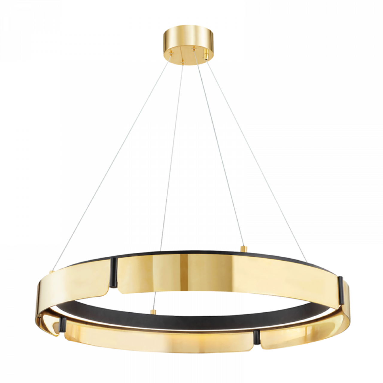 Black Iron Candle chandelier - Dune Meadow for dining room view 2