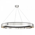Black Alabaster Linear chandelier - Finch Meadow for dining room view 1