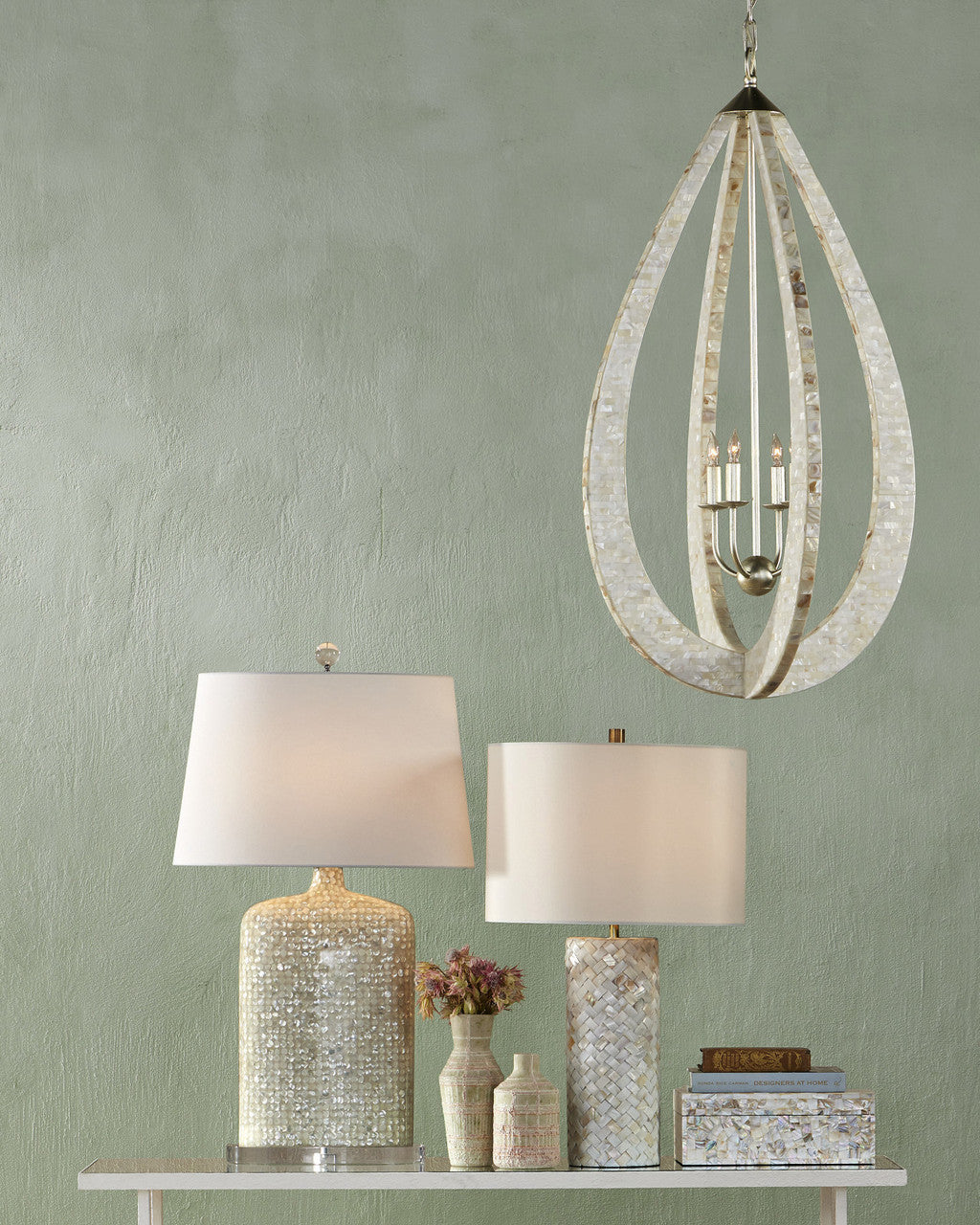 Gold Iron chandelier - Vela Meadow for dining room view 7