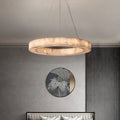 Natural Steel chandelier - Indra House for dining room view 1