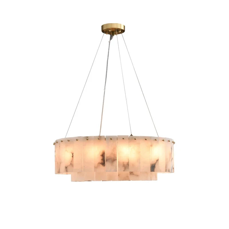 Brass Brass chandelier - Selene Bay for dining room view 10