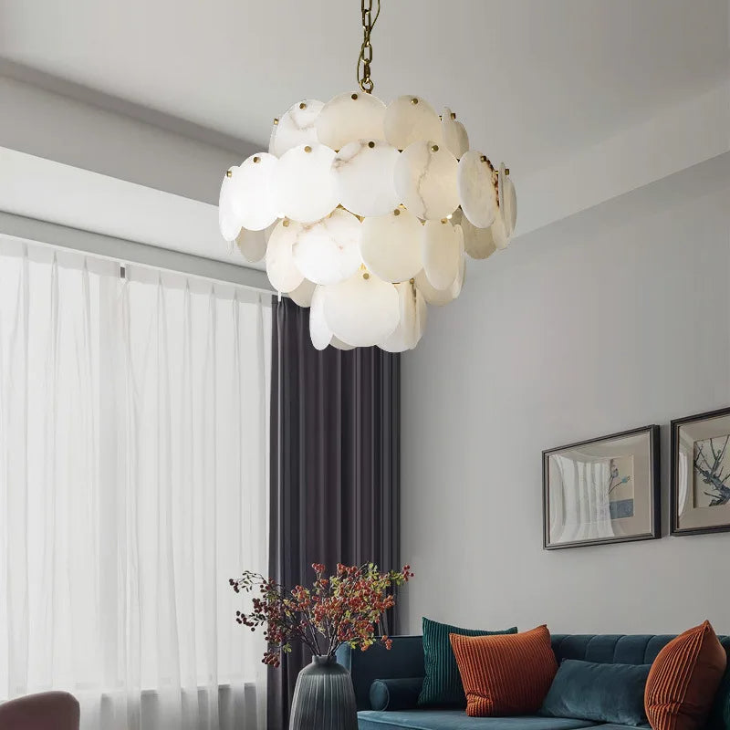 Brass Brass chandelier - Seren House for dining room view 3